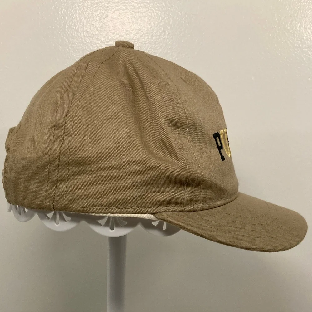 Purdue Embroidered Kids Cap Black Gold College Spirit Boilermaker Special Hat